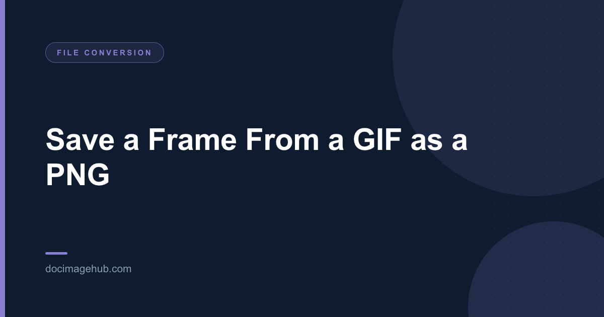 Save a Frame From a GIF as a PNG