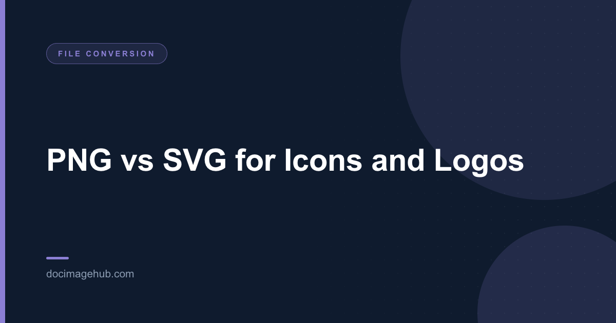 PNG vs SVG for Icons and Logos